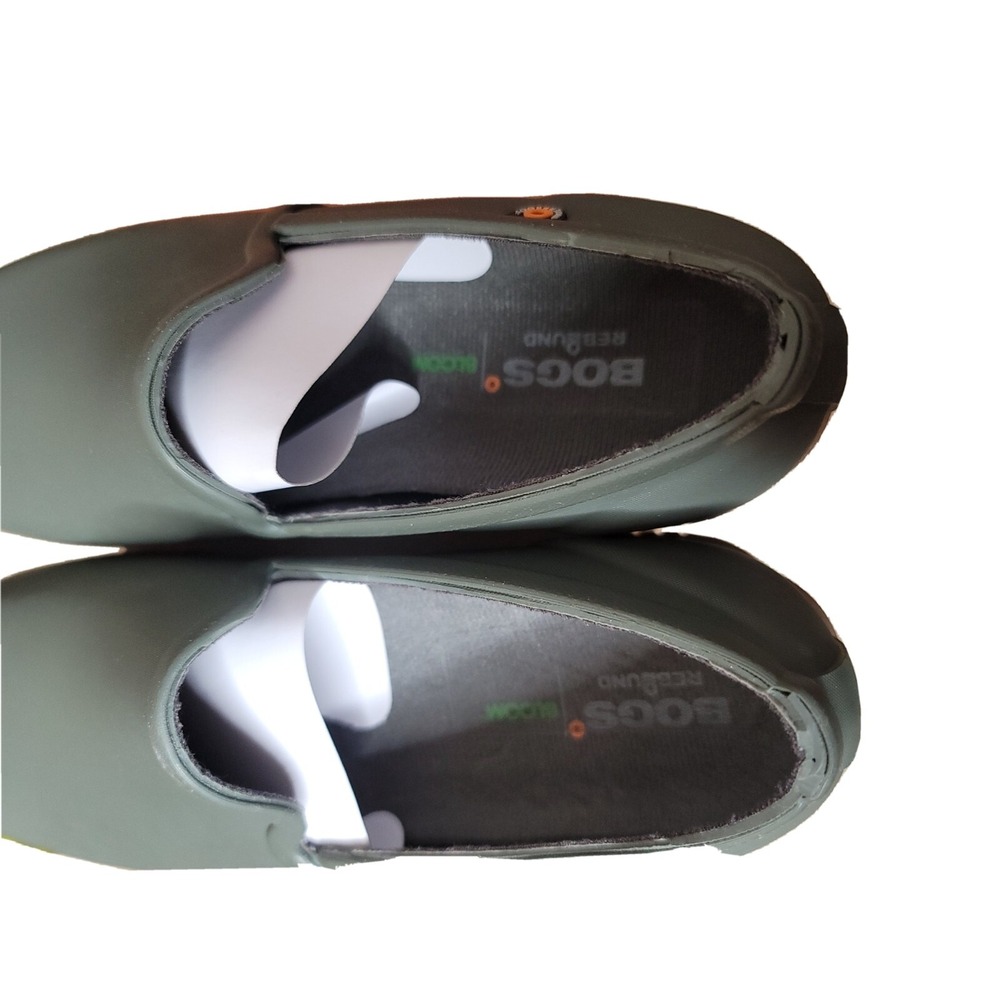 Bogs NIB Waterproof Women's Sweet Pea Slip On Loafer Sage Size 7 Green NEW - Picture 5 of 8